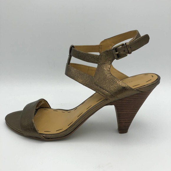 Nine West Shoes - Nine West Catatude Gold Strappy Sandals